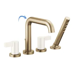 Brizo Litze TempAssure Thermostatic Shower Trim, Less Handles, 1.75 GPM,  Luxe Gold - T60235-GLLHP