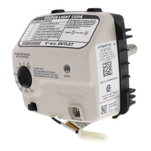 Honeywell WT8840B1500 Trade Water Heater Control | PlumbersStock