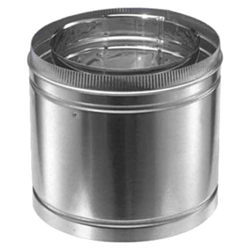 DuraVent 12DCA-18 DuraChimney II Class A Galvanized Steel Chimney Pipe, Double Wall, 12" ID