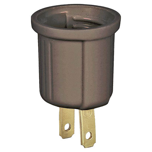 Cooper Wiring Devices BP738B Keyless Lampholder Adapter(Pack of 5)