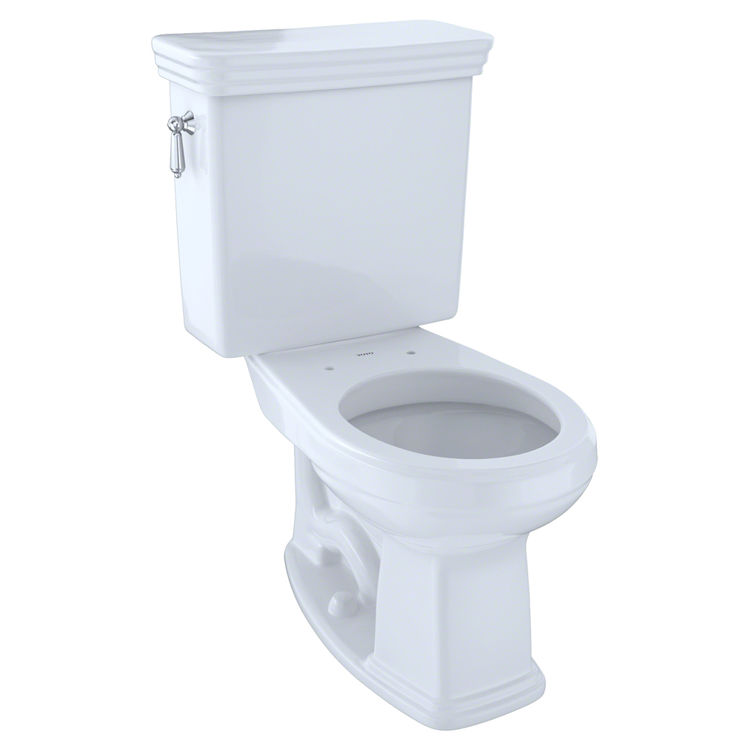 Toto CST423EFG#01 Cotton White Two Piece Promenade Toilet ...