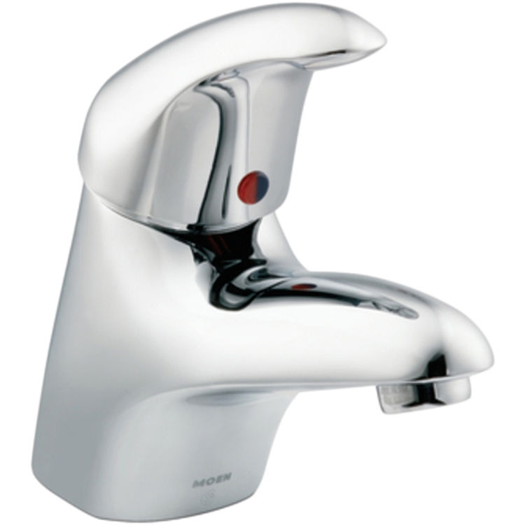 Moen 8417 Commercial One Handle Kitchen Faucet Chrome ...