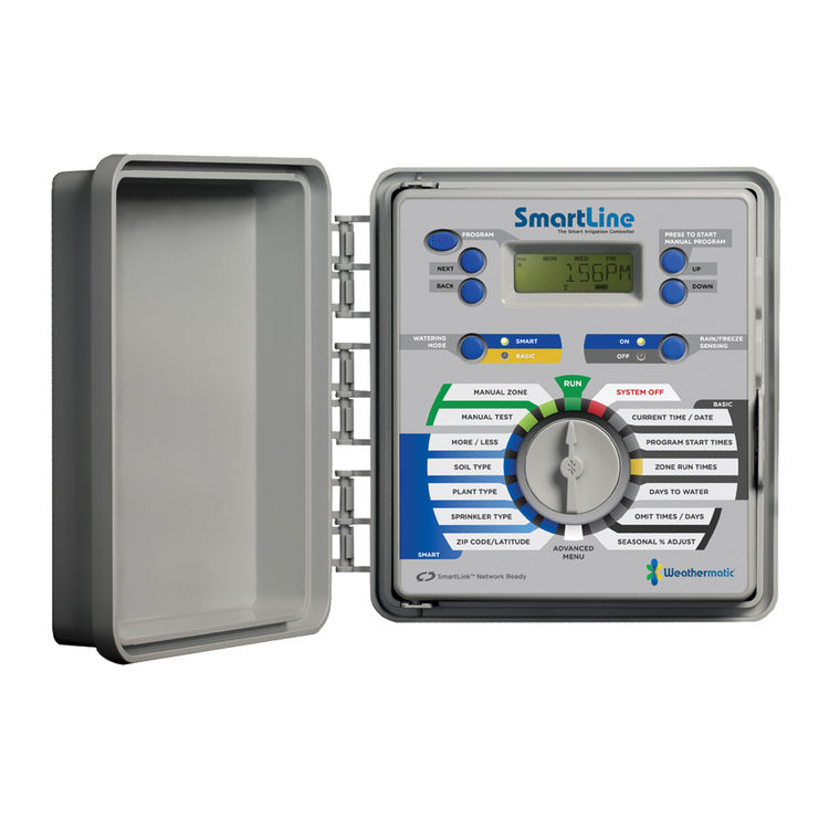 Weathermatic sl1600 4 zone smartline irrigation controller