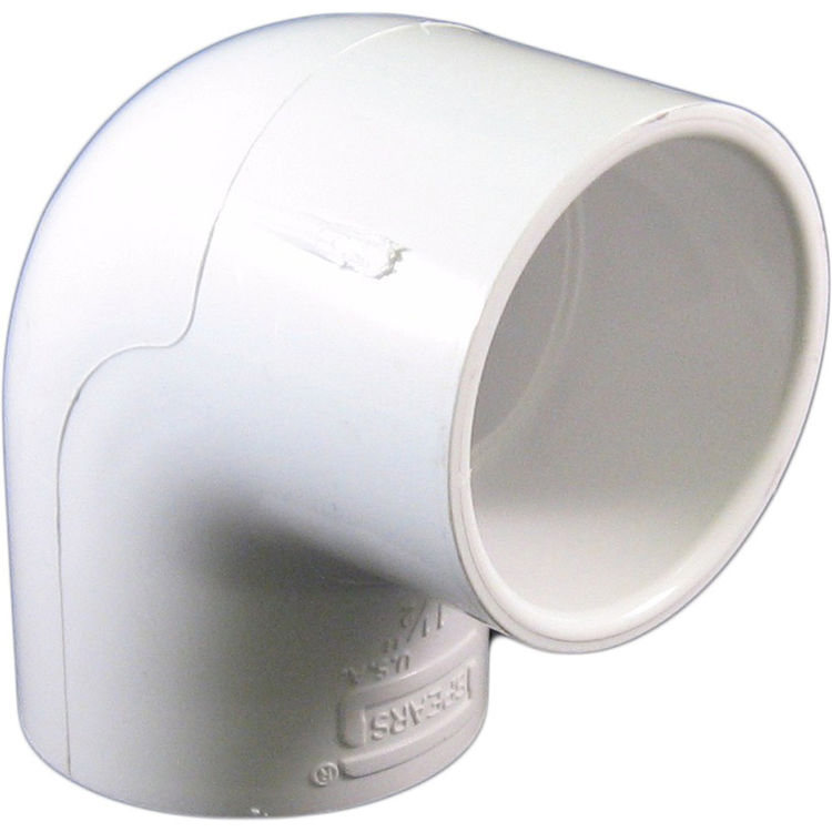 PVCL112 Schedule 40 PVC 90 Degree Elbow, 1-1/2 Inch | eBay