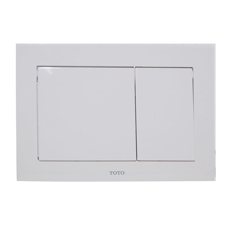 TOTO YT800WH DUOFIT FLUSH PLATE FOR IN WALL TANK SYSTEM WHITE