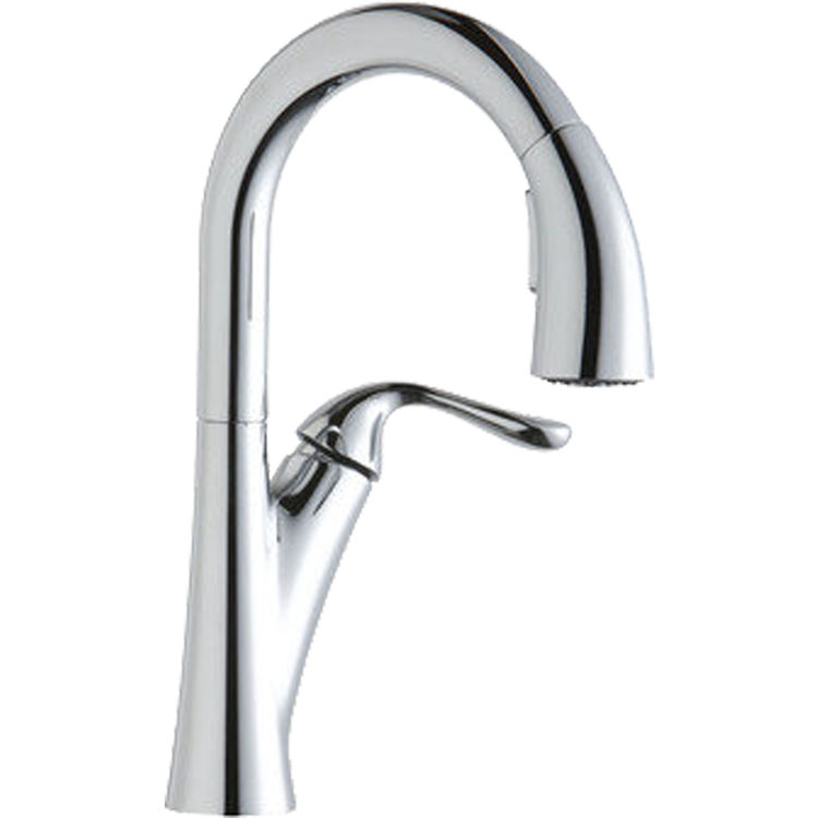 Elkay Lkha4032cr Chrome Harmony 1 Hole Bar Faucet W Pull Down