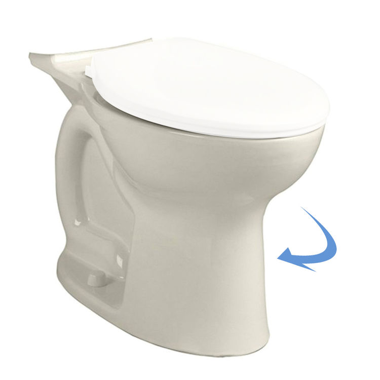 American Standard 3517b101222 Linen Cadet Pro Round Toilet Bowl
