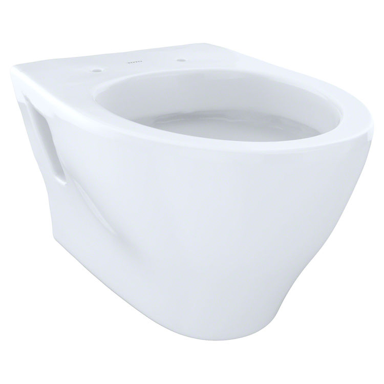 TOTO Aquia WallHung Elongated Toilet Bowl with Skirted Design, Cotton
