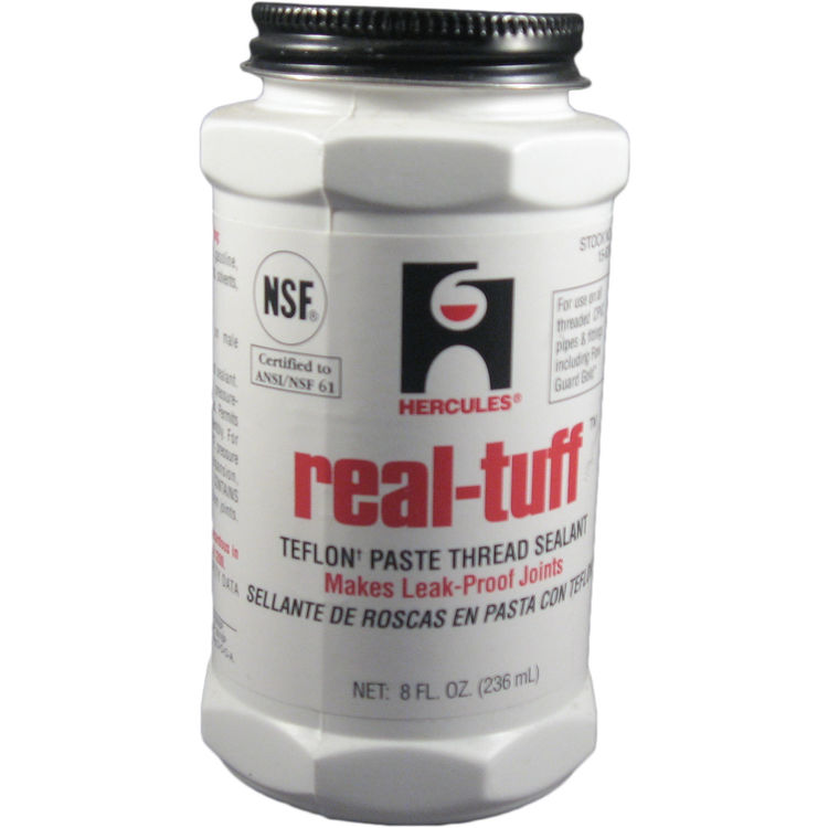 1/2 Pint RealTuff Teflon Dope PlumbersStock