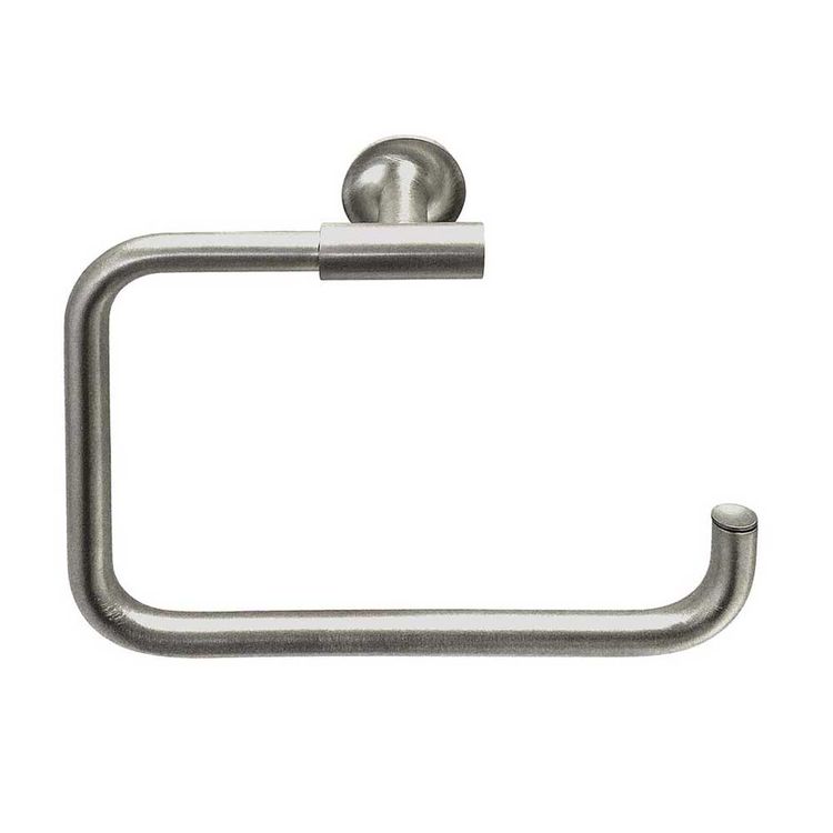 Kohler Purist 7 rechteckiger Handtuchring zur Wandmontage, lebendiges gebürstetes Nickel - - Bild 1 von 1
