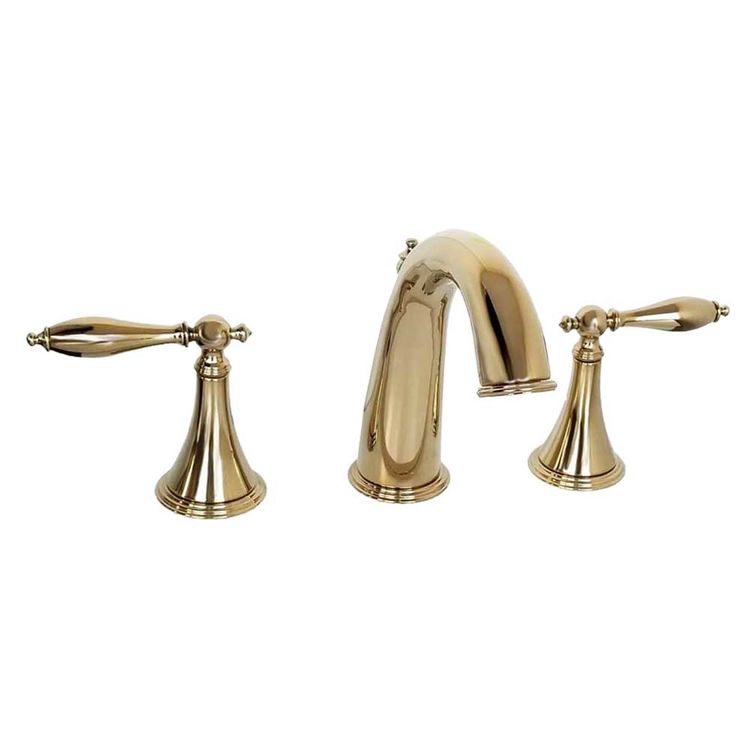 Kohler K 310 4m Af Finial French Gold Widespread Bathroom Sink Faucet