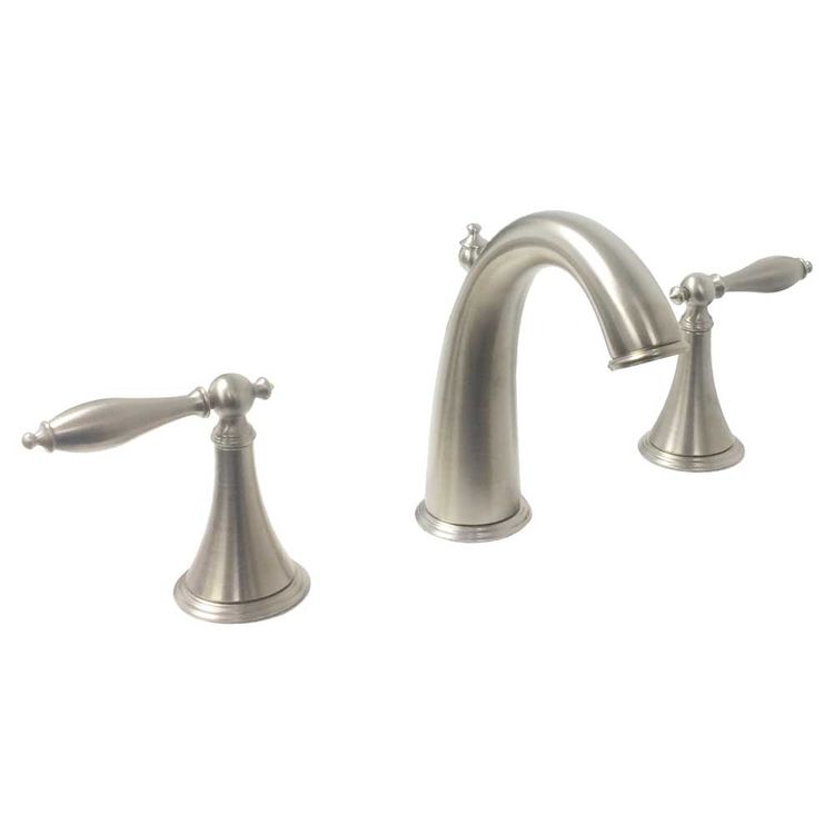 Kohler K3104MBN Finial Brushed Nickel Widespread Bathroom Sink