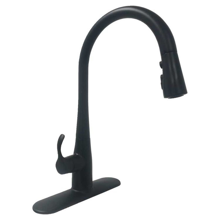 Kohler K 596 Bl Simplice Pulldown Kitchen Faucet Matte Black Bl Simplice Pulldown Kitchen Faucet