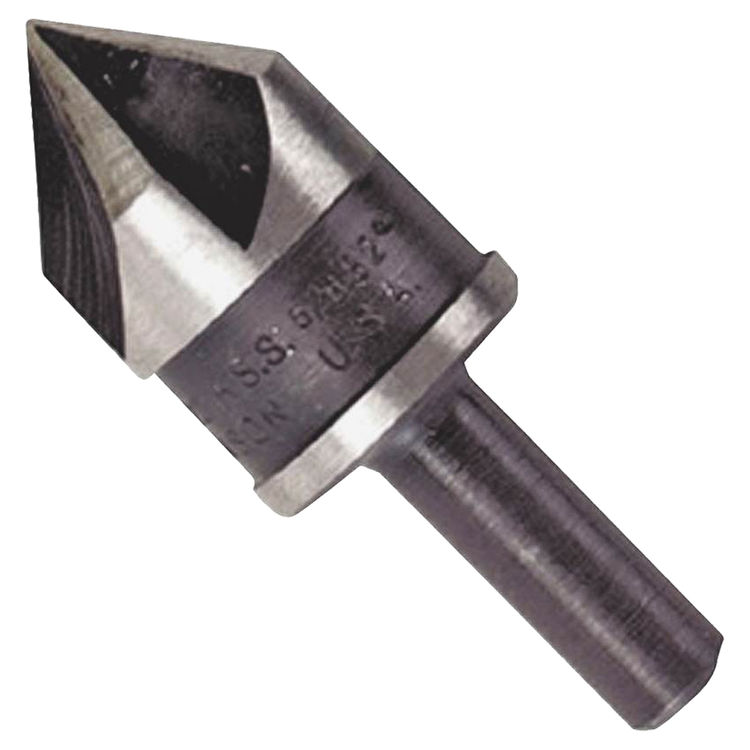 Irwin 12413 Countersink, 3/4 in Pilot, 5 1/2 in Flute, High Speed Steel