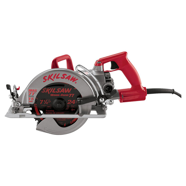 Skilsaw SHD77M Worm Drive Corded Circular Saw, 120 V, 15 A, 7