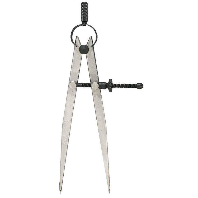 General Tools 450-6 Flag Leg Divider, 0 – 6″, 0.001″, 6-1/4″, Forged Steel