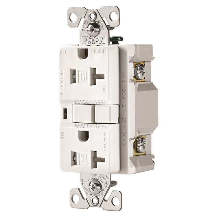 Cooper Wiring Trafci20w Gfci Receptacles Arc Fault