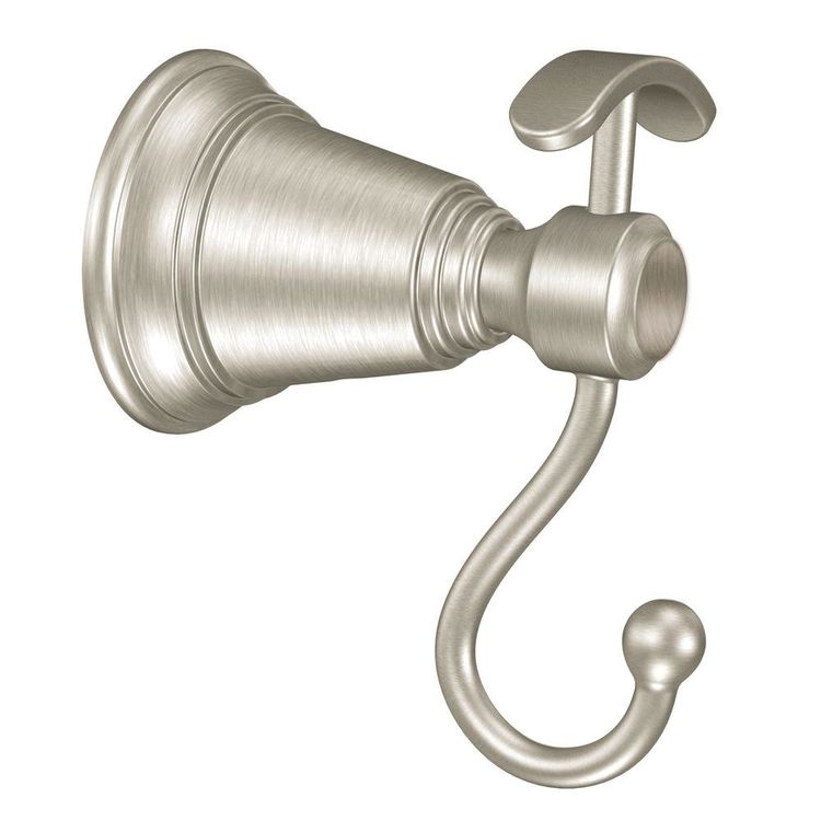 MOEN Method Double Robe Hook in Brushed Nickel YB2403BN
