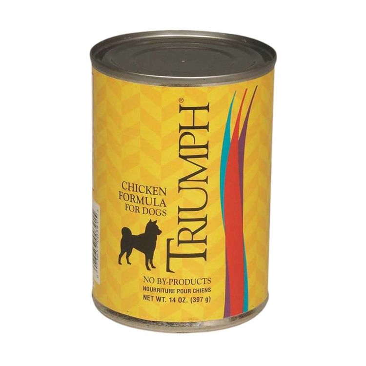 Sunshine Mills 6600391 Triumph Dog Food, Canned, Chicken, 14 Oz
