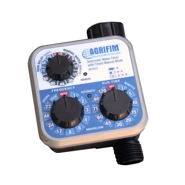 Raindrip R675CT 3Dial Automatic Water Timer, 1 Zone, 120 min