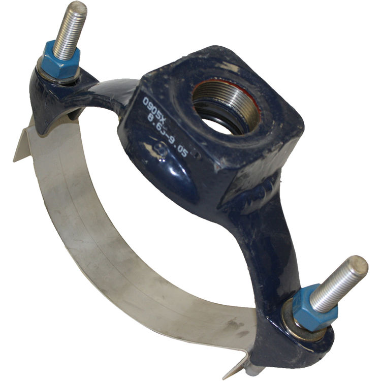 8" x 2" Stainless Steel Single Strap Saddle eBay