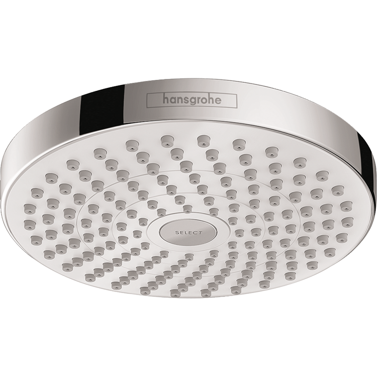 Hansgrohe 26523401 Croma Select S 180 2Jet Showerhead, White/Chrome eBay