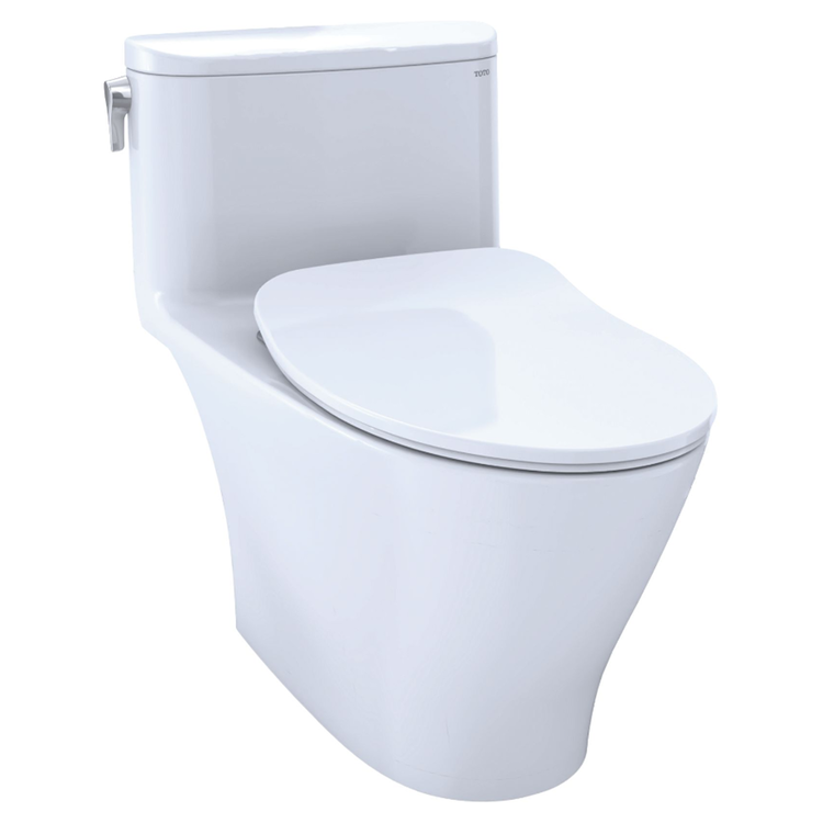 TOTO Nexus One Piece Elongated 1 28 GPF Universal Height Toilet With 