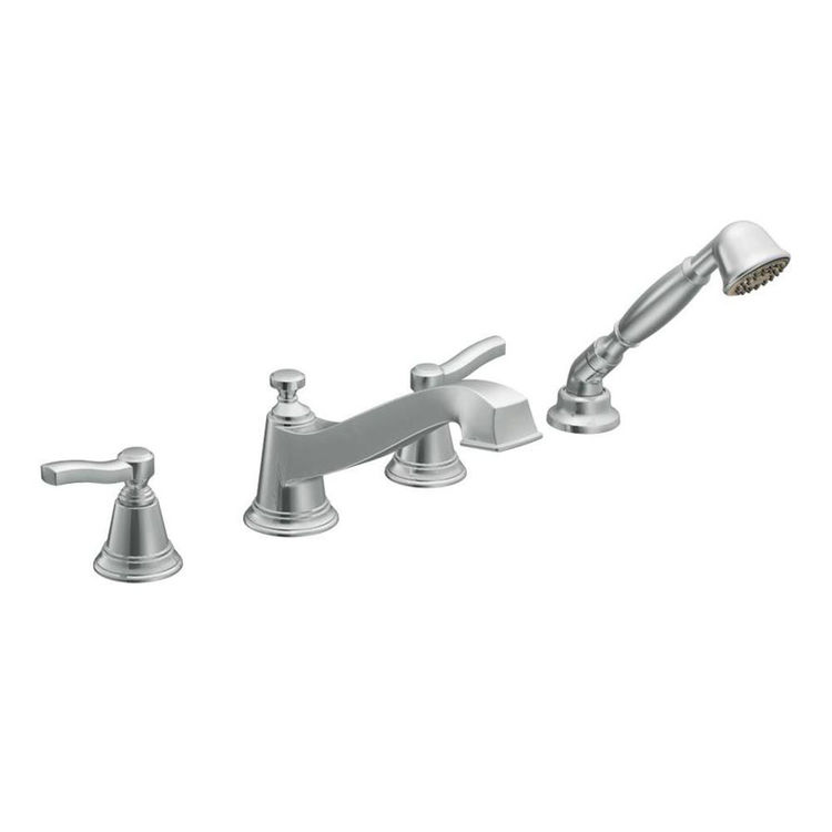 Moen TS925 Rothbury Two-Handle Low Arc Roman Tub Faucet ...
