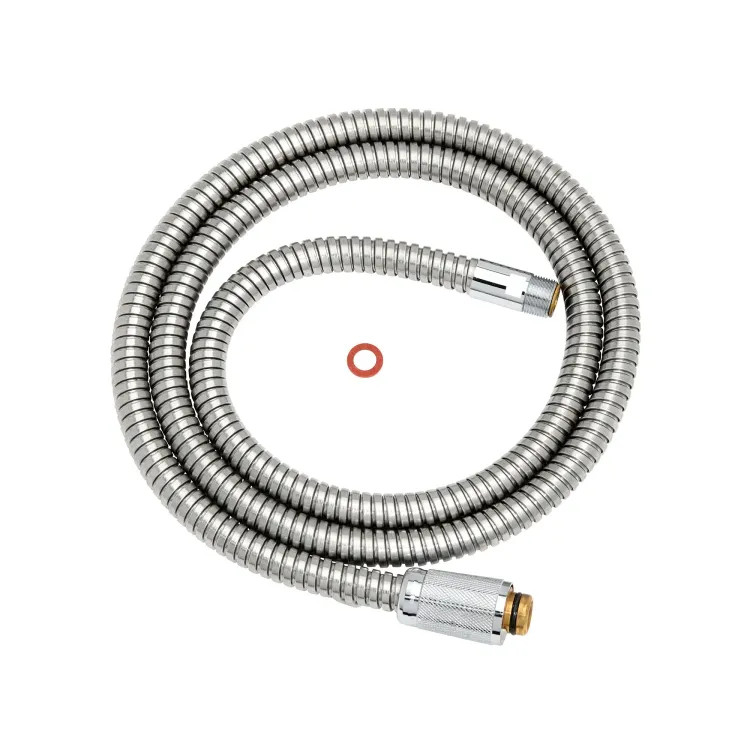 как выглядит GROHE 59 Metal Hose for Kitchen Faucets, StarLight Chrome - 46092000 фото