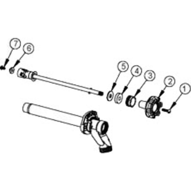 как выглядит Woodford Repair Kit for Model 14 Freezeless Wall Faucets - RK-14MH фото