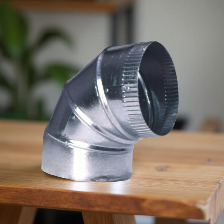 18 Galvanized Adjustable Elbow - SWLG18