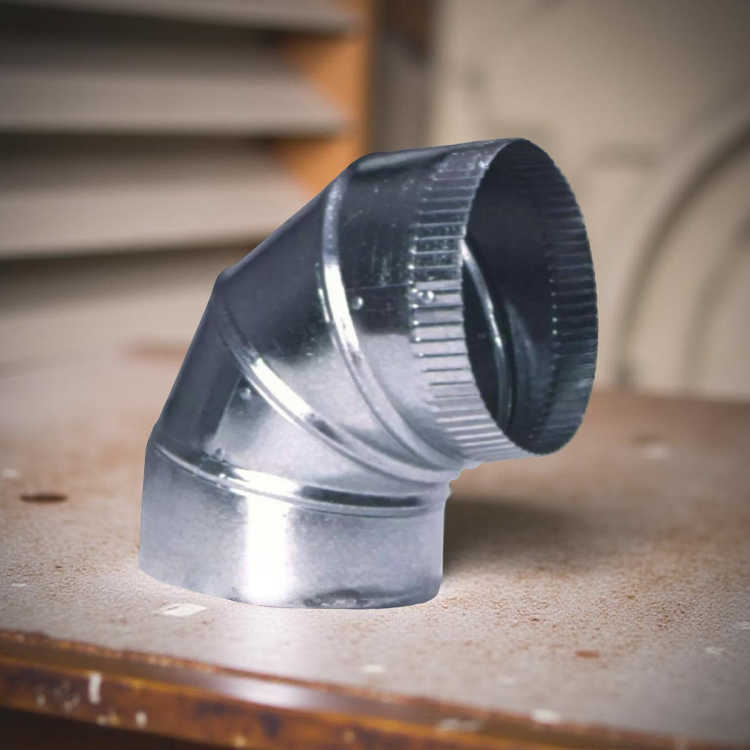 18 Galvanized Adjustable Elbow - SWLG18