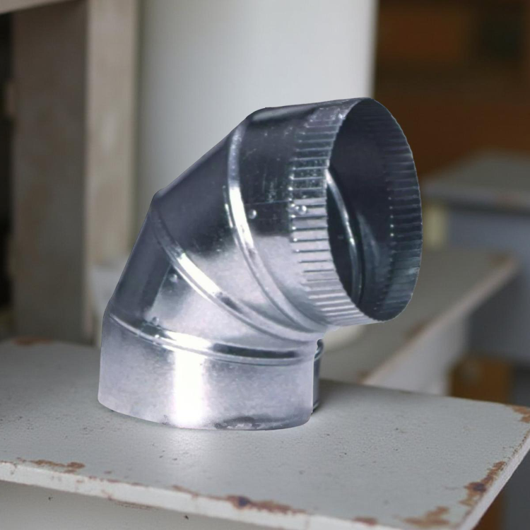 18 Galvanized Adjustable Elbow - SWLG18