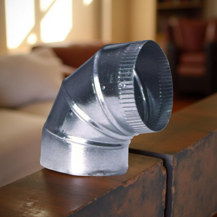 18 Galvanized Adjustable Elbow - SWLG18