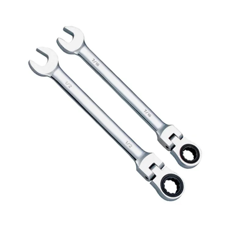 Vulcan 7-Piece Wrench Set, Chrome Vanadium Steel, Mirror Polish, Silver - FPG7M - Picture 6 of 7