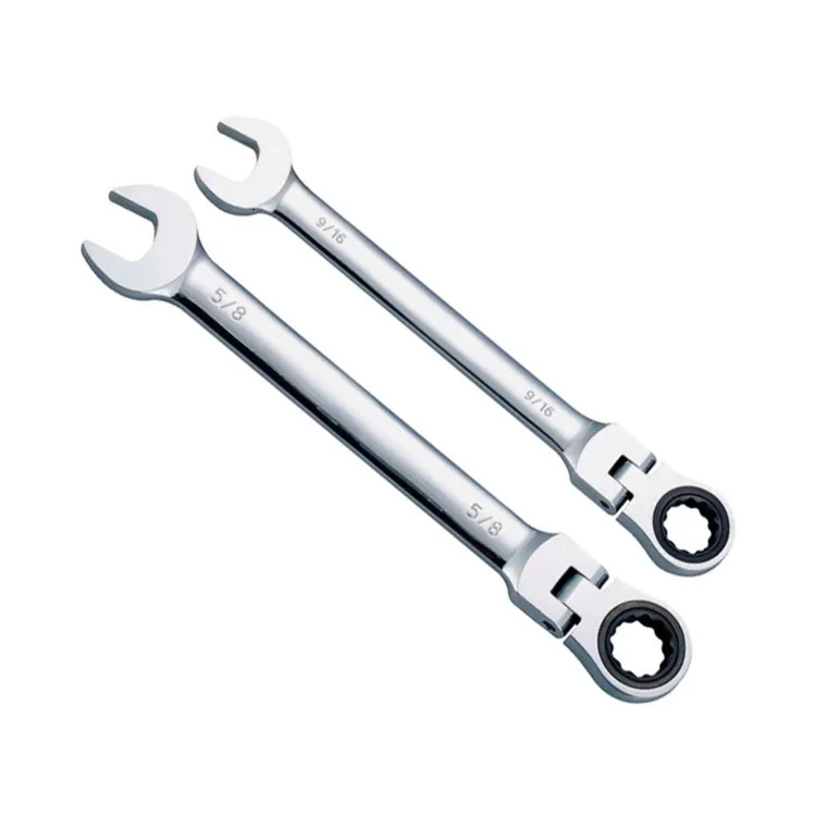 Vulcan 7-Piece Wrench Set, Chrome Vanadium Steel, Mirror Polish, Silver - FPG7M - Picture 5 of 7