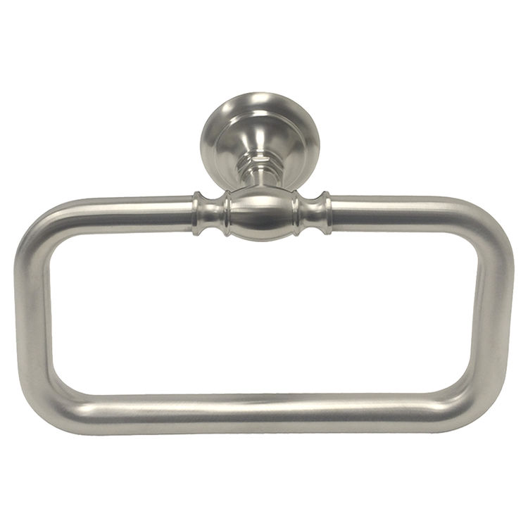 как выглядит Kohler Artifacts Rectangular Wall Mounted Towel Ring, Metal Constructed, фото