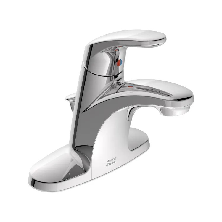 как выглядит American Standard Colony PRO 4 Centerset Bathroom Faucet with Pop-up Hole and фото