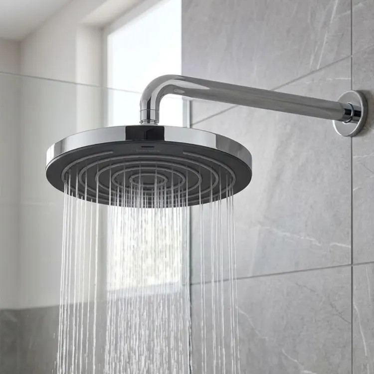Hansgrohe Pulsify S 10-1/4 Showerhead 260 1-Jet, 1.75 GPM, Round, Chrome –