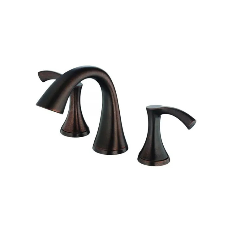 как выглядит Danze Antioch Widespread Bathroom Faucet With Touch-Down Drain, Lever Handle, фото