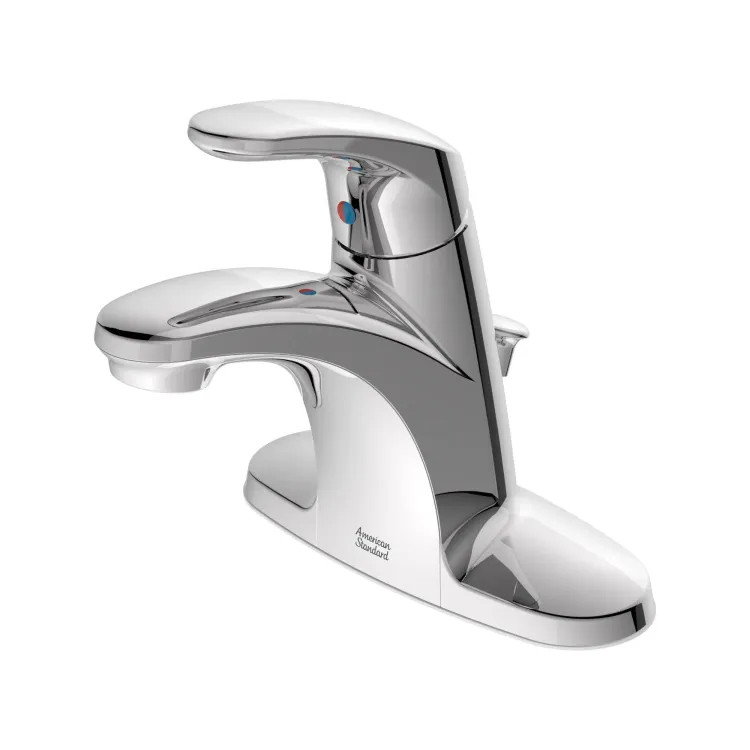 как выглядит American Standard Colony PRO 4 Centerset Bathroom Faucet with Pop-up Hole and фото