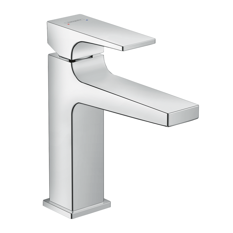 как выглядит Hansgrohe Metropol Single-Hole Faucet 110 with Lever Handle and Pop-Up Drain, фото