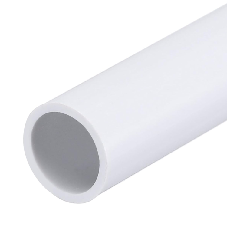 2-1/2 PVC Schedule 40 Pipe, White - 5' Length - Bild 1 von 1