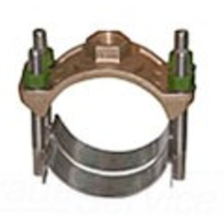 VMSATDB81 3856 4148174 8 x 1 BRASS DOUBLE STRAP SADDLE