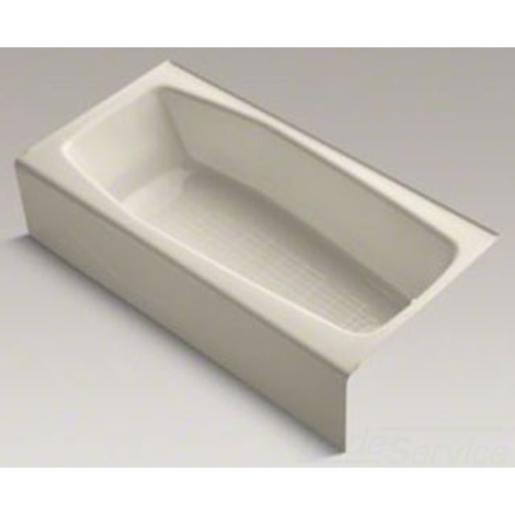 KOHLER K71647 VILLAGER TUB 60x301/4x14" RH DRAIN ALMOND eBay