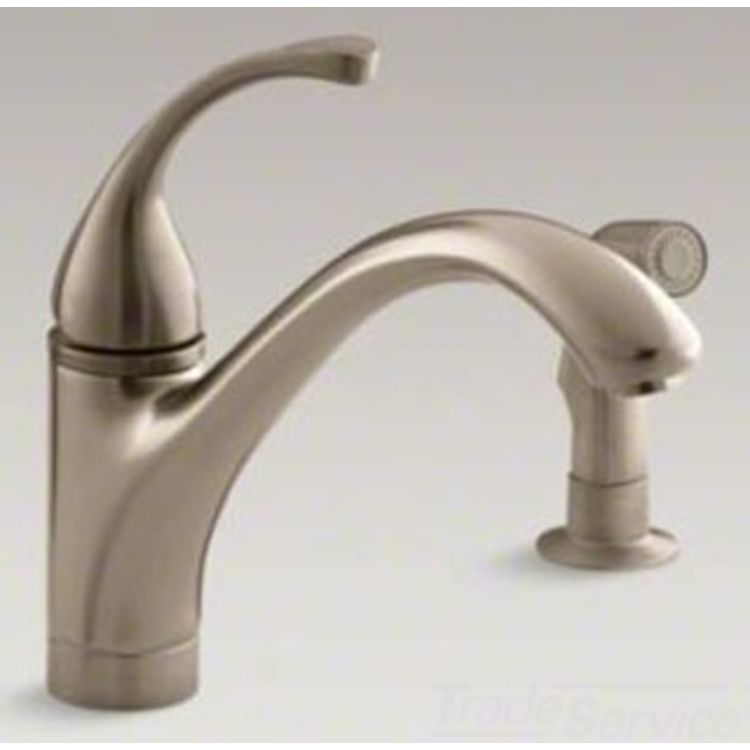 Kohler K 10416 Bv Brushed Bronze Forte Kitchen Faucet With Sprayer