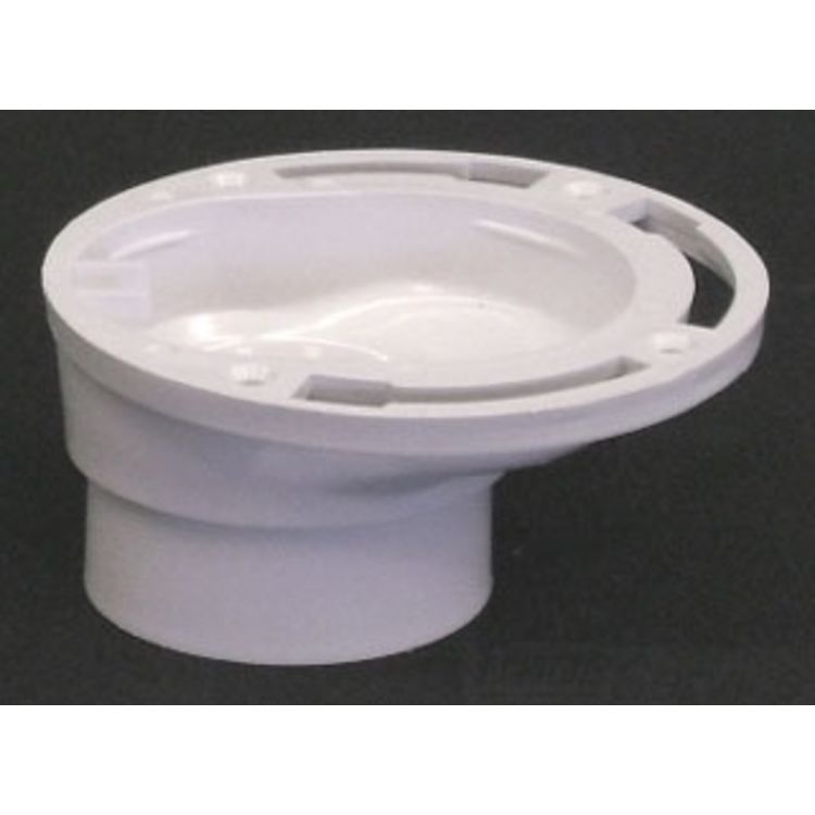 XPVCCFM34 3" x 4" PVC OFFSET CLOSET FLANGE PlumbersStock